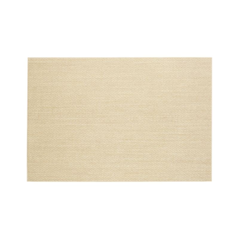Island Cream Chevron Rug