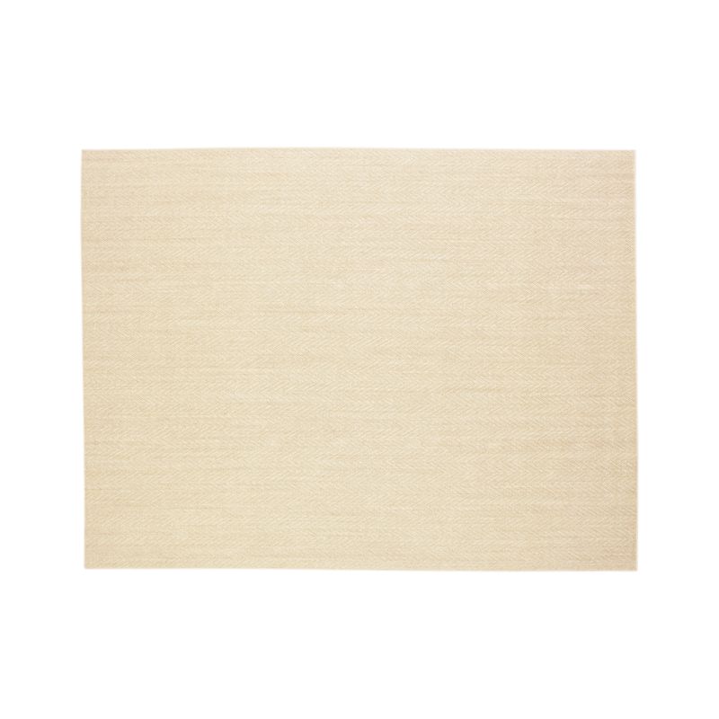 Island Chevron Cream 9'x12' Rug