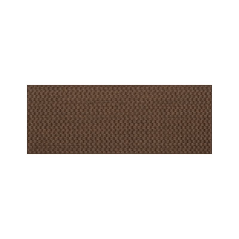 Island Grid Bronze 3'x8' Runner