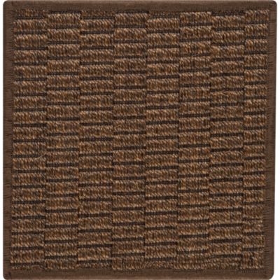 Island Grid Bronze 12 sq. Rug Swatch