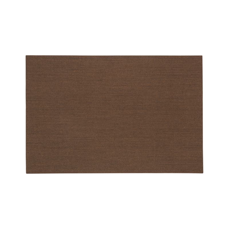 Island Bronze Grid Rug
