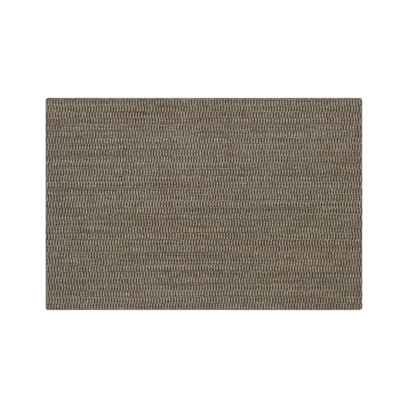 Island Graphite Grid 4'x6' Rug