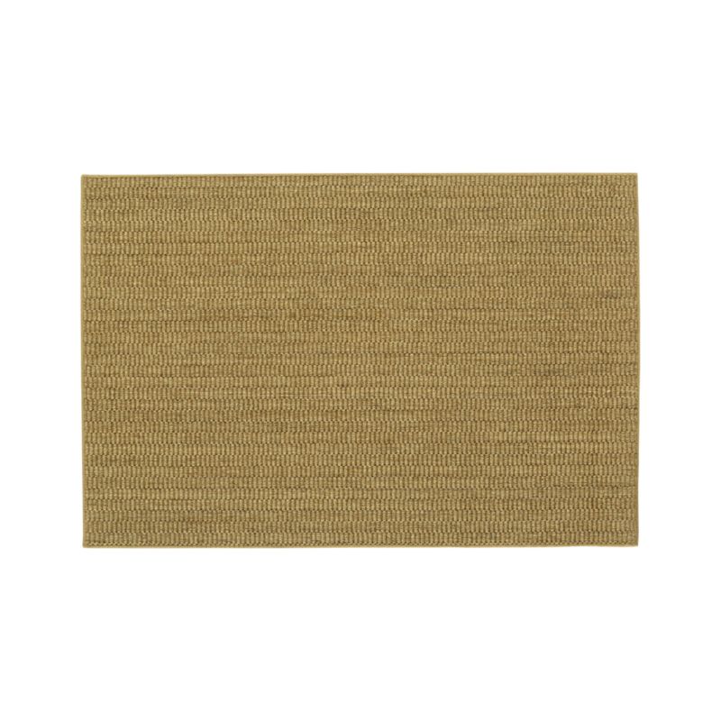 Island Grid Honey 4'x6' Rug