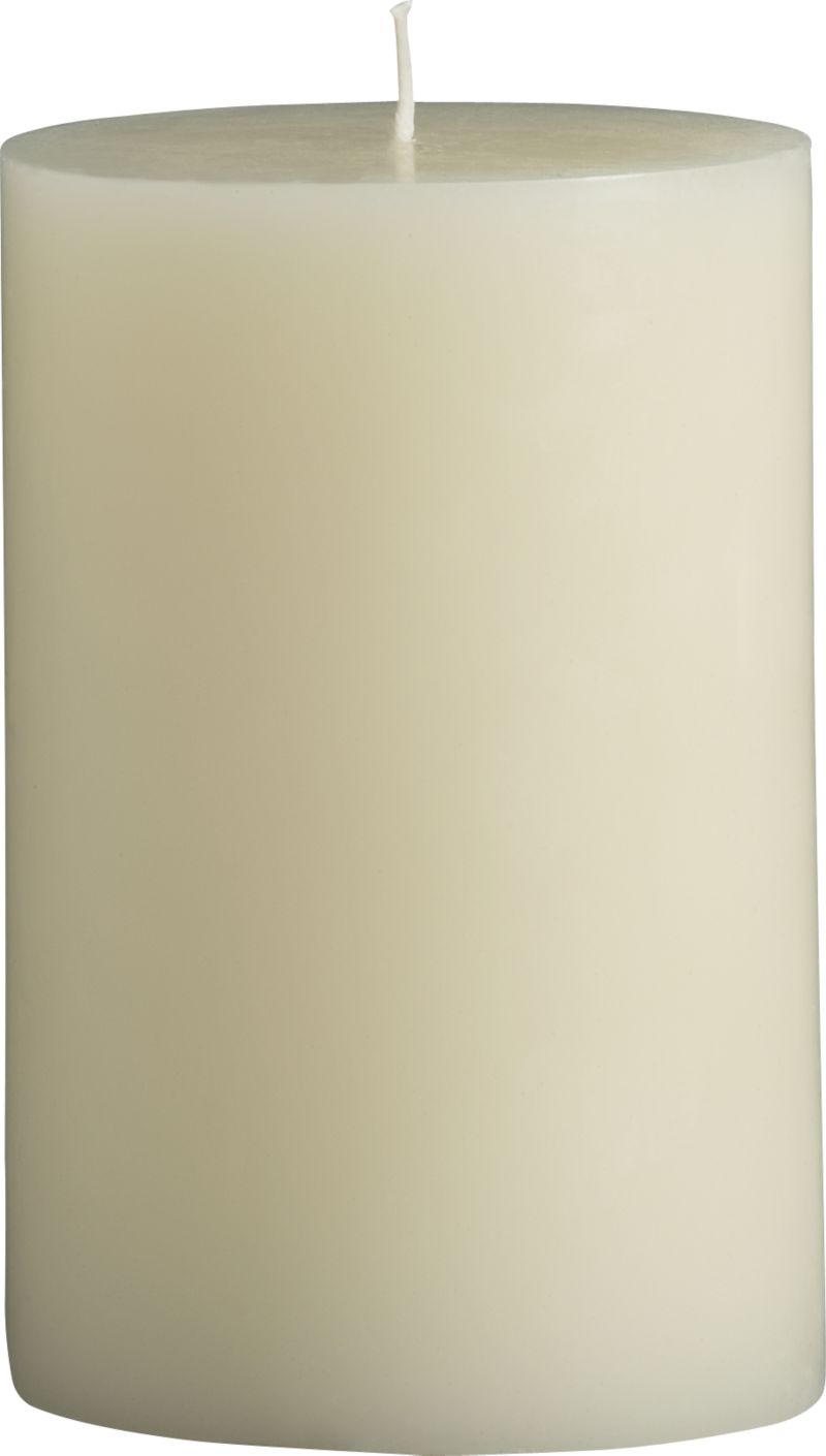 Pillar Candle 4x6 Ivory