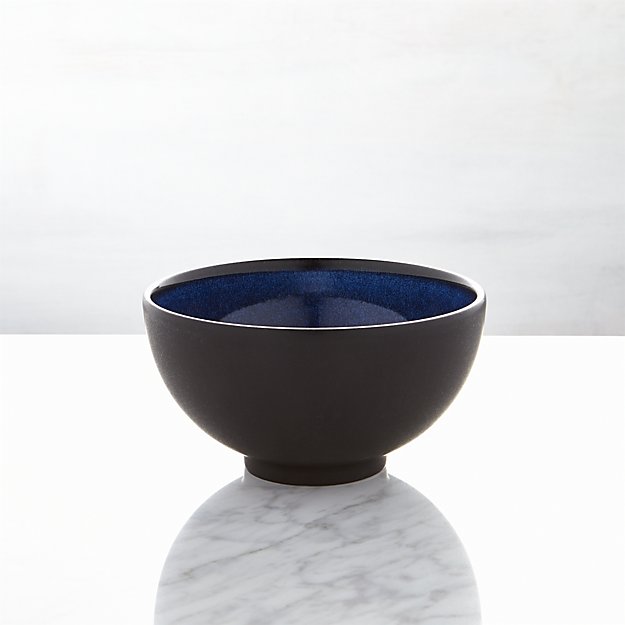 Jars Tourron Blue Bowl Crate and Barrel