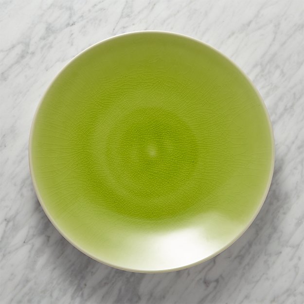 Jars Tourron Green Platter Crate and Barrel