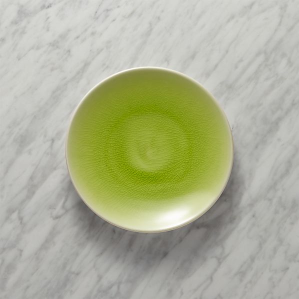 Jars Tourron Green Salad Plate in Salad Plates Crate and Barrel