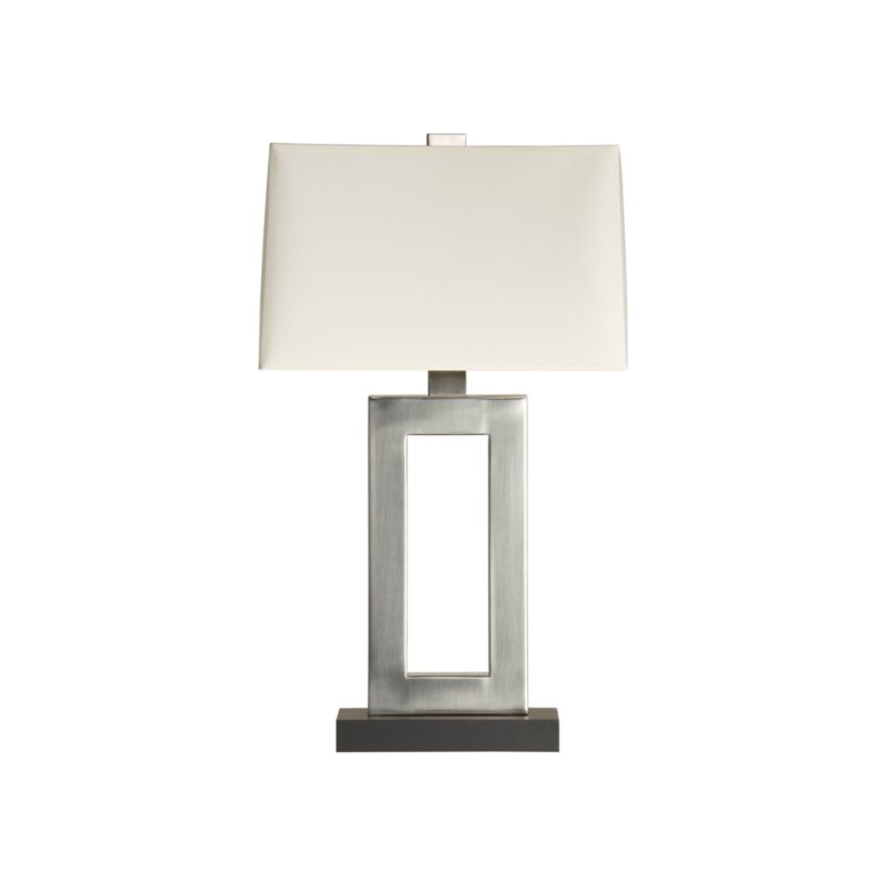 Jerry Antiqued Silver Table Lamp