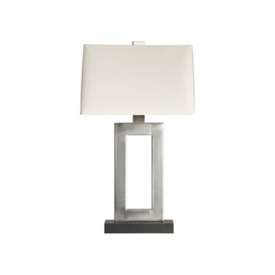 Jerry Antiqued Silver Table Lamp