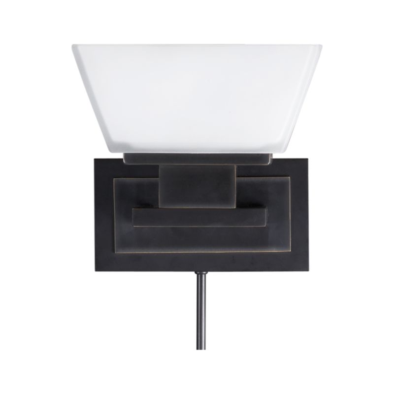 Jerry Antiqued Bronze Wall Sconce