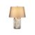 JolieTblLampSqMercGlsLitF7