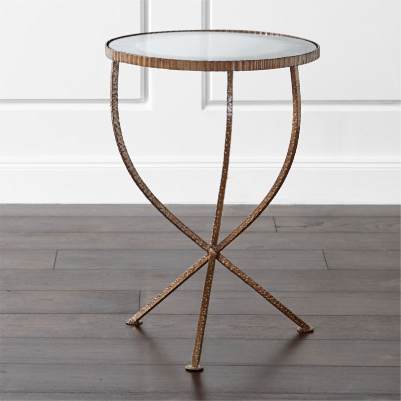 Jules Small Accent Table Crate and Barrel