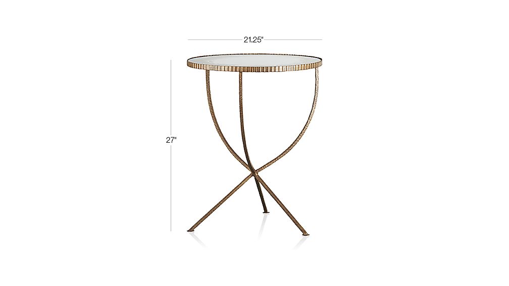 Jules Large Accent Table Crate and Barrel