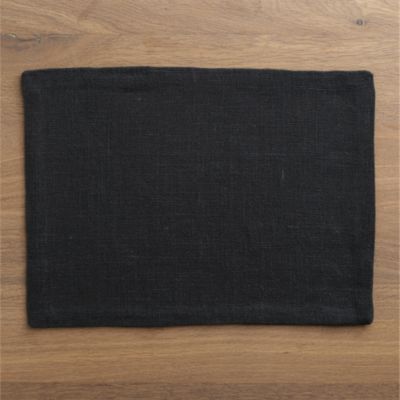Jute Black Placemat
