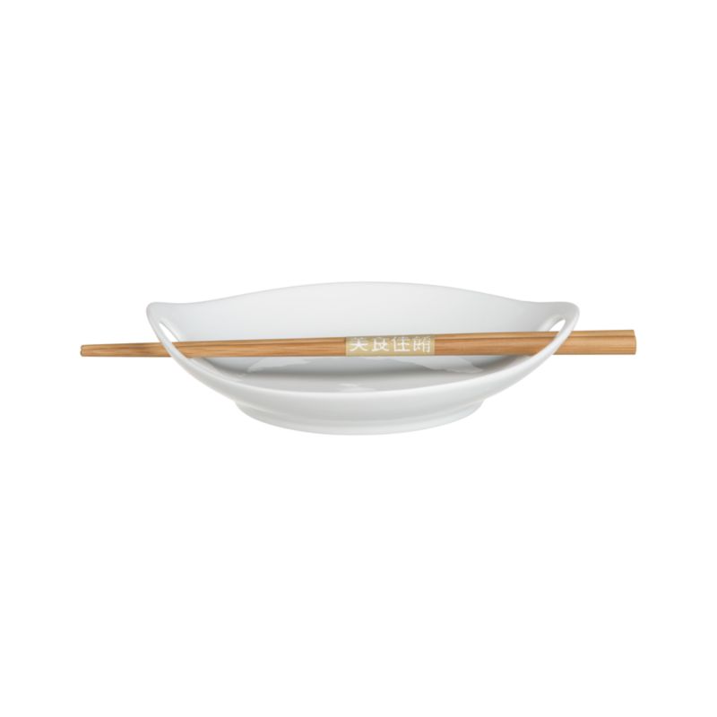 Kai 7.25" Individual Dish with Chopsticks
