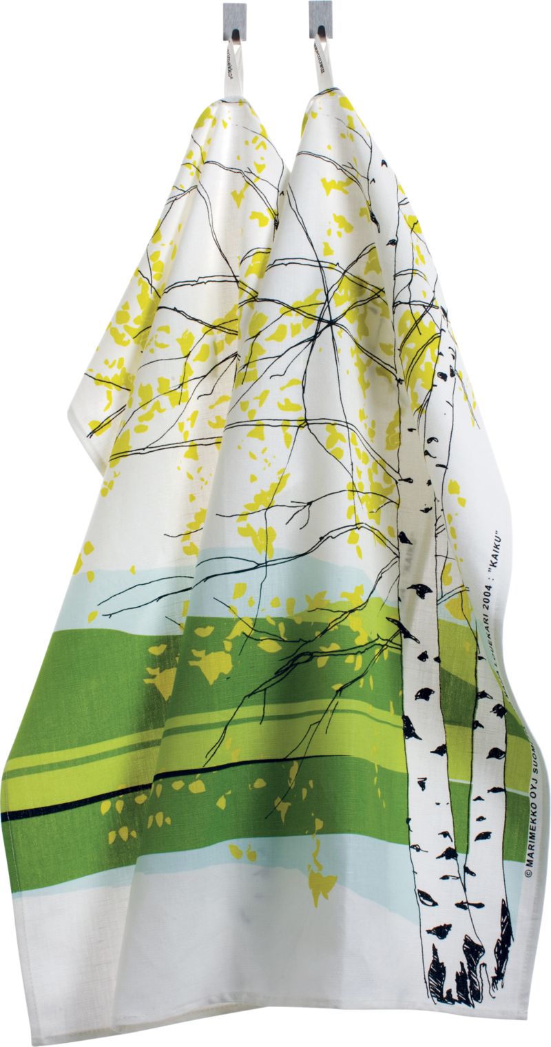 Set of 2 Marimekko Kaiku Dishtowels