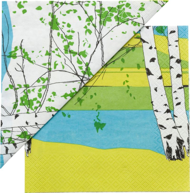 Set of 20 Marimekko Kaiku Paper 13" Napkins