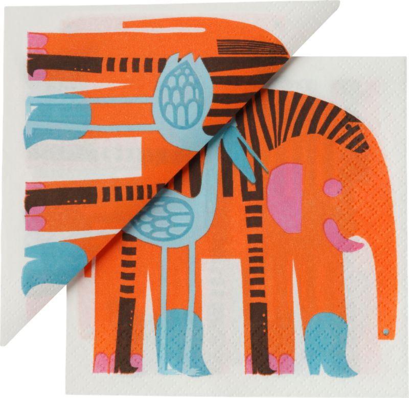 Marimekko Karkuteillä Paper 4.75" Napkins Set of 20
