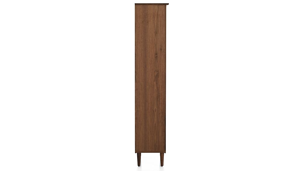 Kendall Walnut Bookcase Crate and Barrel