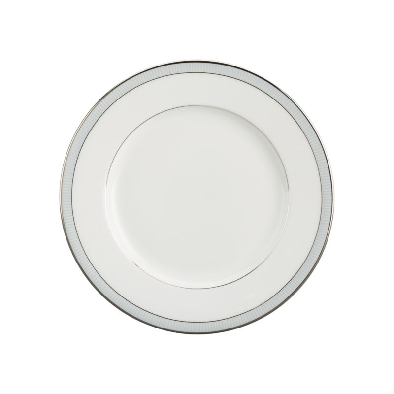 Blue Bread and Butter Plate. 6.5" dia.
