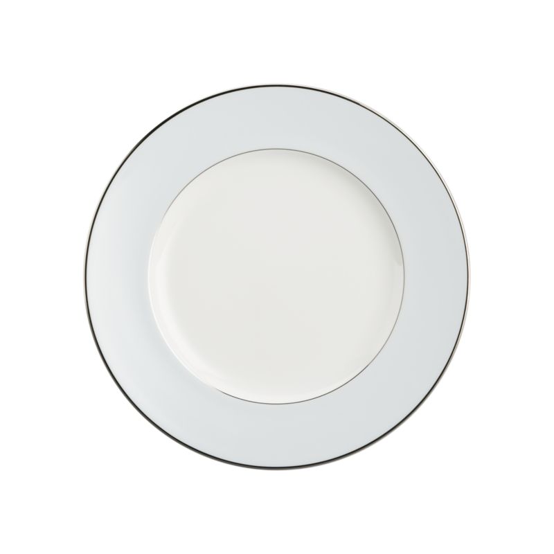 Blue Salad Plate. 8.25" dia.
