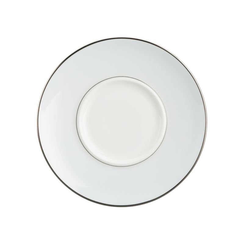 Blue Saucer. 6" dia.