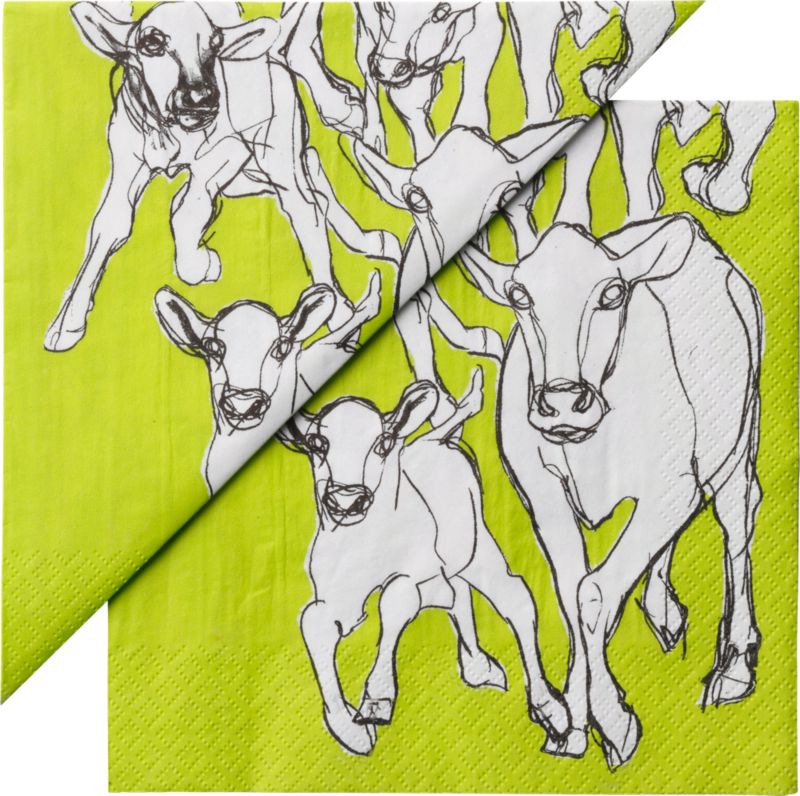 Set of 20 Marimekko Kevätjuhla Paper 4.75" Napkins