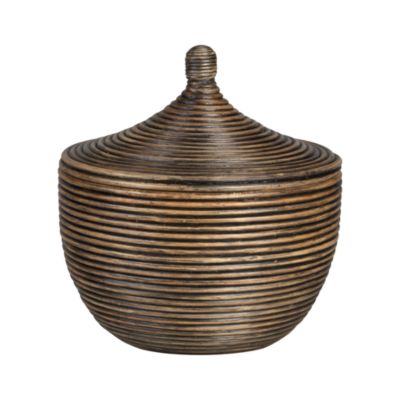 Kez Small Lidded Basket