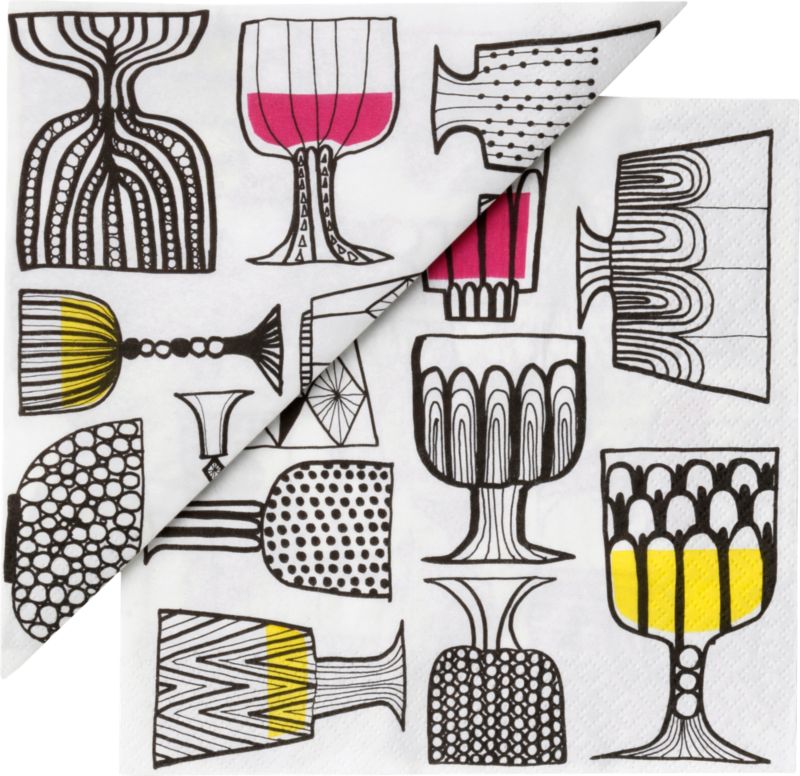 Marimekko Kippis Paper 6.5" Napkins Set of 20