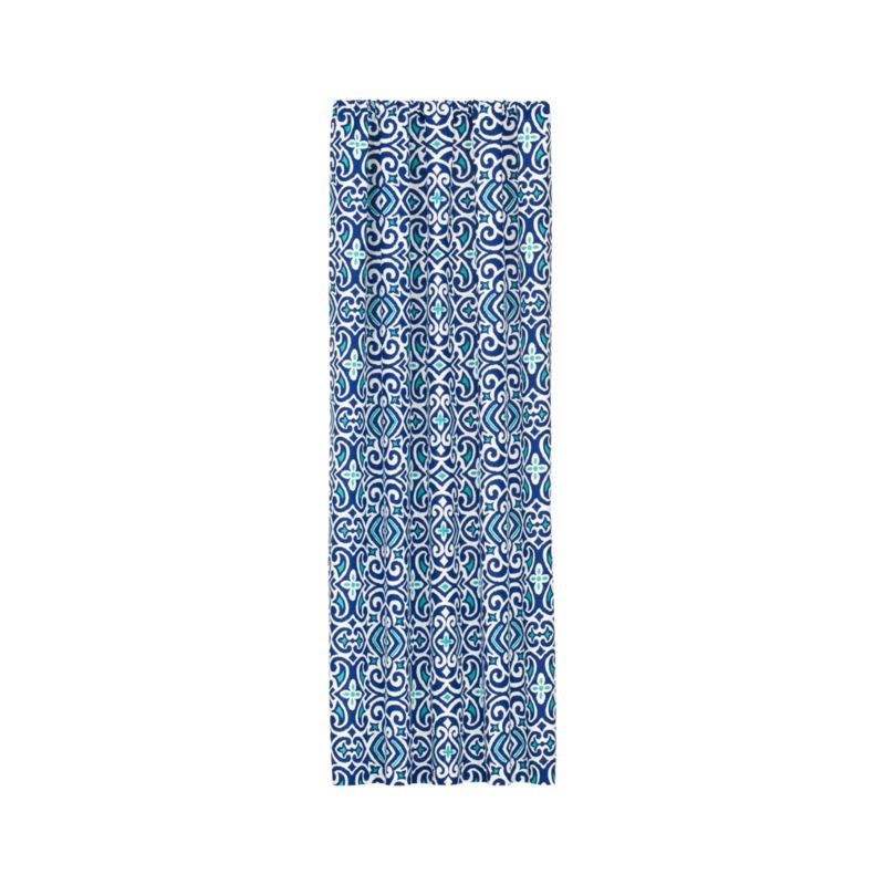 Kiran Blue Curtain Panel