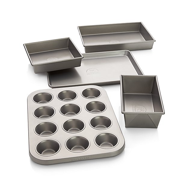 KitchenAid ® 5-Piece Bakeware Set | Crate and Barrel