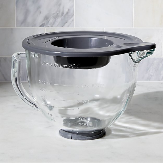 KitchenAid ® Stand Mixer Glass Mixer Bowl | Crate and Barrel