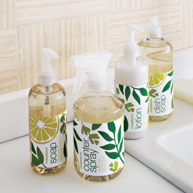 Kitchen Herb Counter Spray/Dish Soap/Hand Lotion/Hand Soap