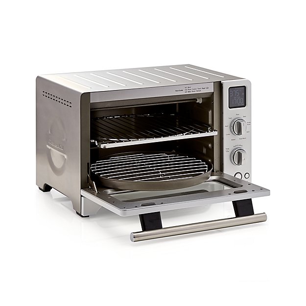 KitchenAid ? White Digital Convection Oven Crate and Barrel