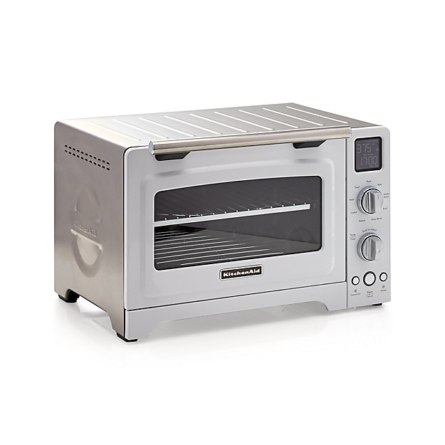 KitchenAid ® White Digital Convection Oven Crate and Barrel