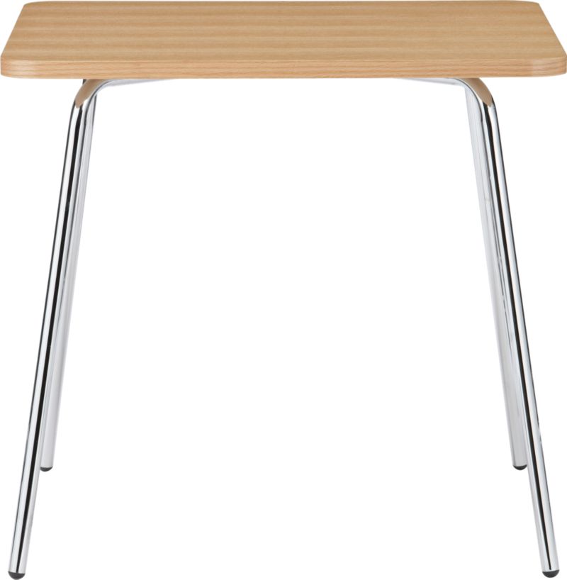 Light Oak Square Table. 31.5"sq.x29.5"H