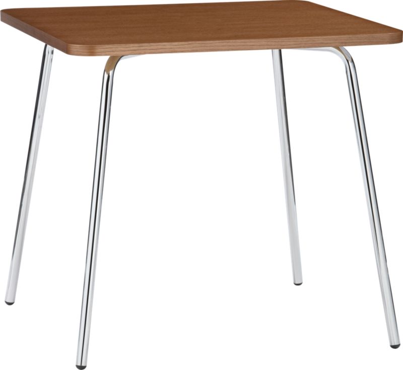 Kitchenette Walnut Square Table