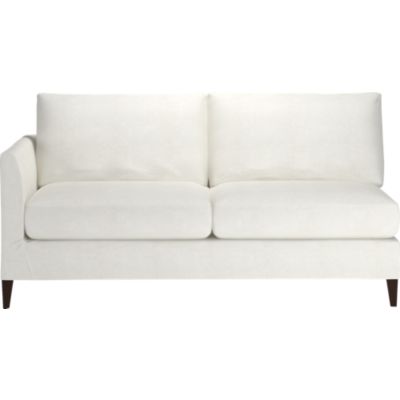 Klyne Slipcovered Sectional Left Arm Apartment Sofa