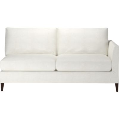 Klyne Slipcovered Right Arm Apartment Sofa