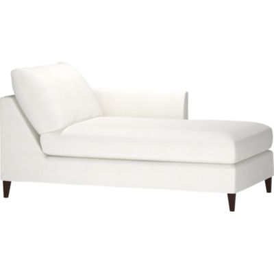 Klyne Slipcovered Right Arm Chaise