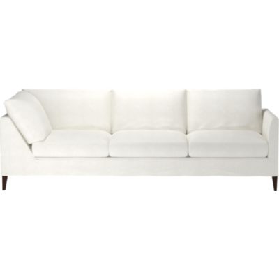 Klyne Slipcovered Right Arm Corner Sofa