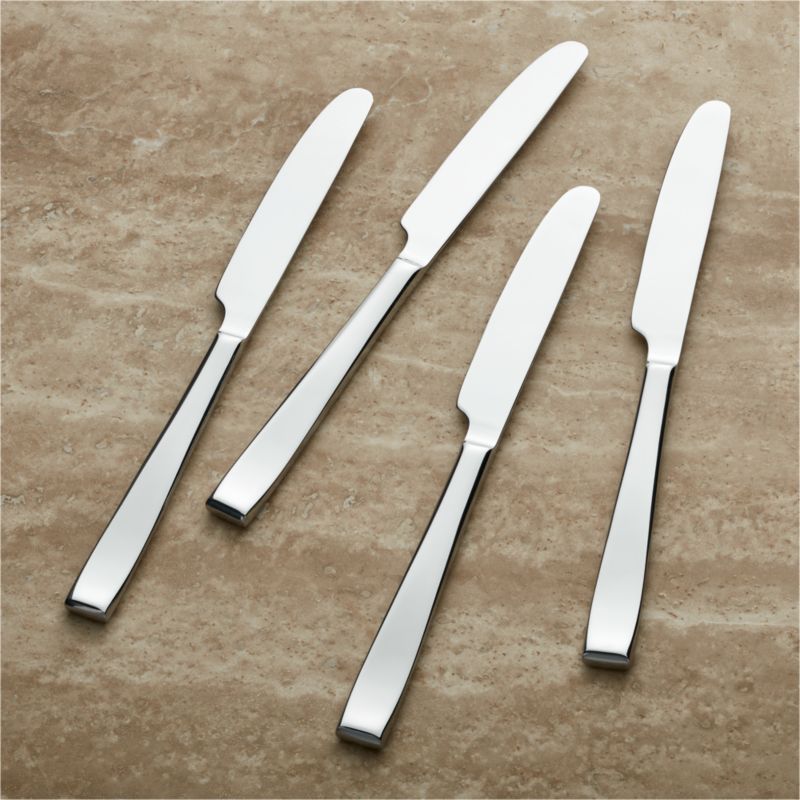 Set of 4 Knives Crate and Barrel