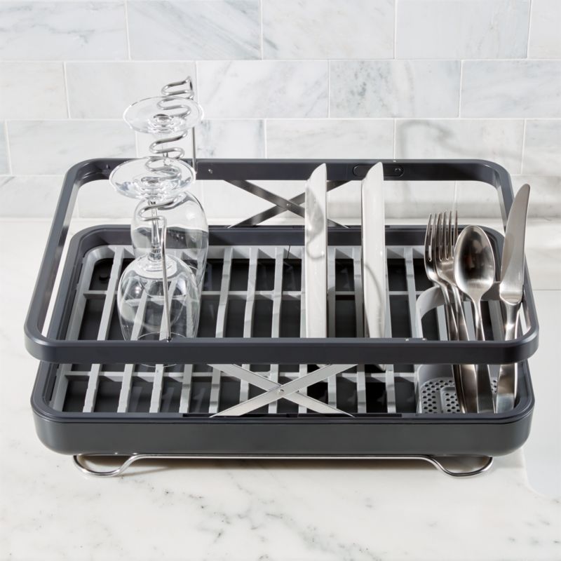 Kohler © Lift Dish Drying Rack Crate and Barrel
