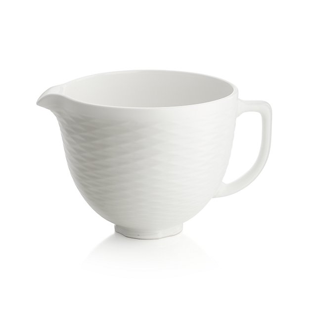 KitchenAid ® 5Qt. Textured Ceramic Bowl Crate and Barrel