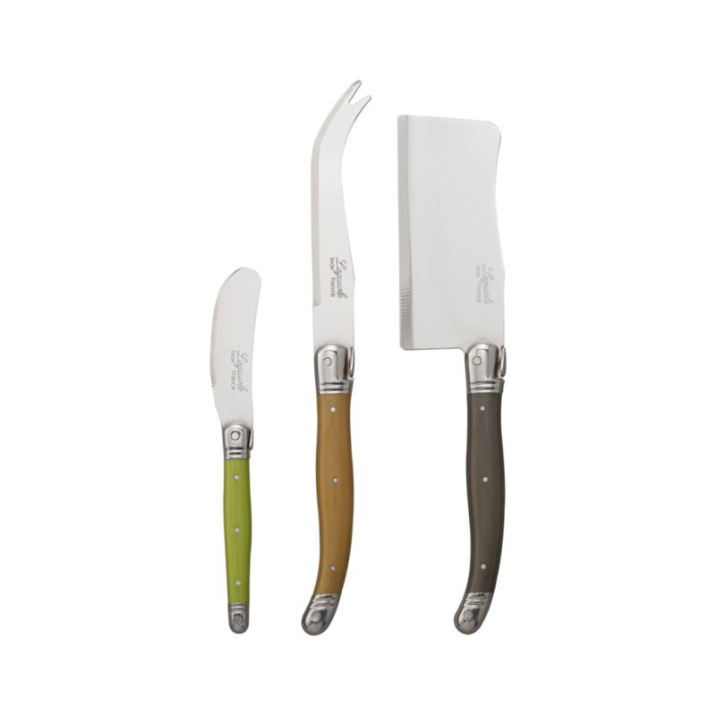 Laguiole® Natura 3-Piece Cheese Tool Set