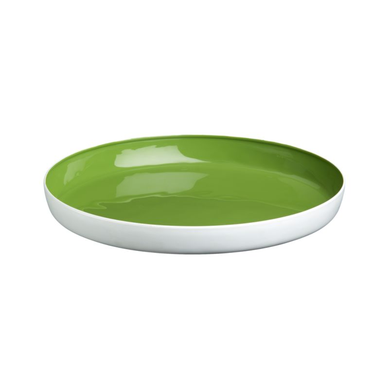 Lanai Green 13.75" Serving Platter