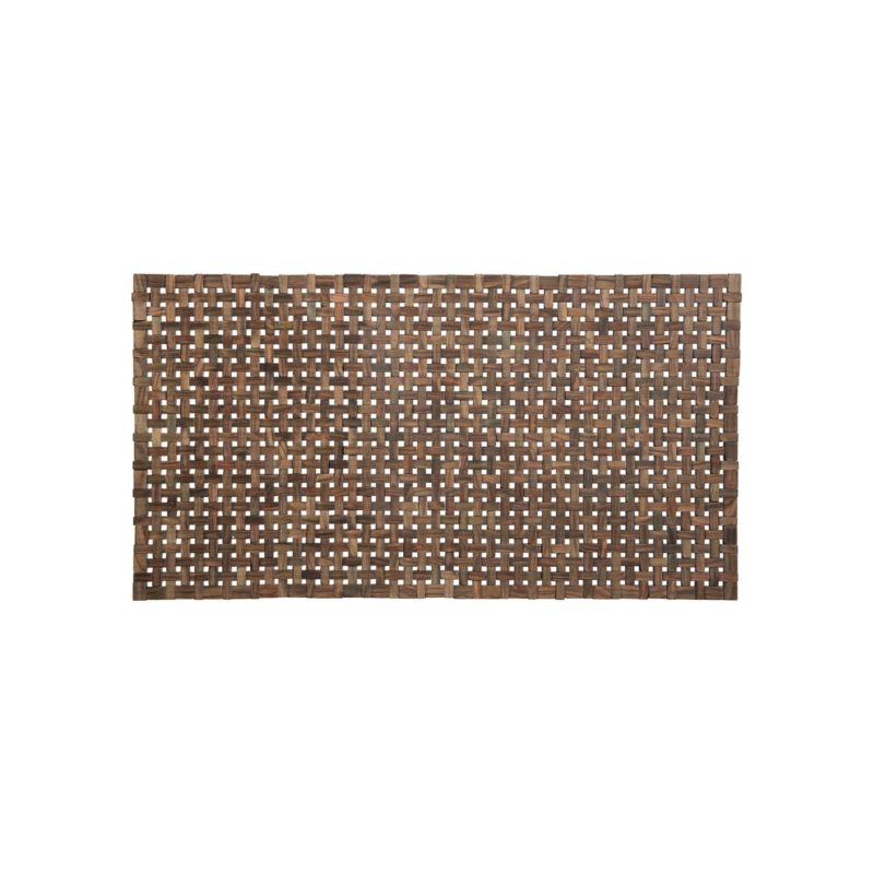 LatticeWoodenMatS10