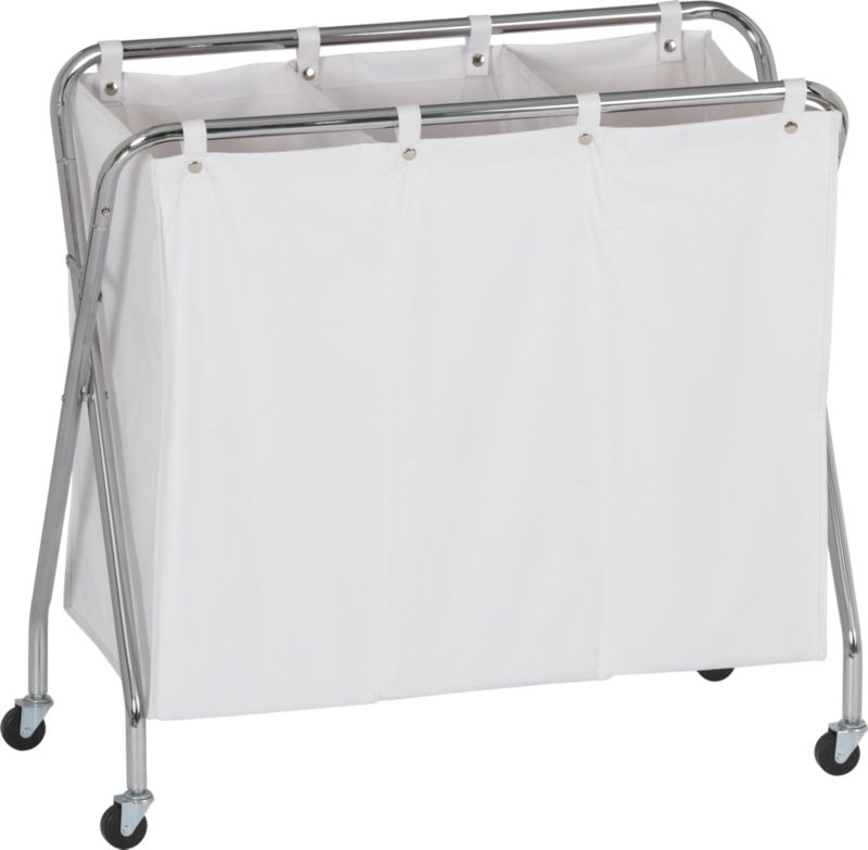 3-Section Laundry Sorter