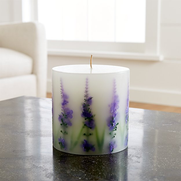 LavenderScented Inclusion Candle Crate and Barrel