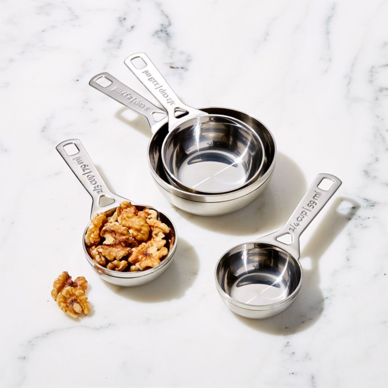 Le Creuset ® Stainless Steel Measuring Cups Crate and Barrel
